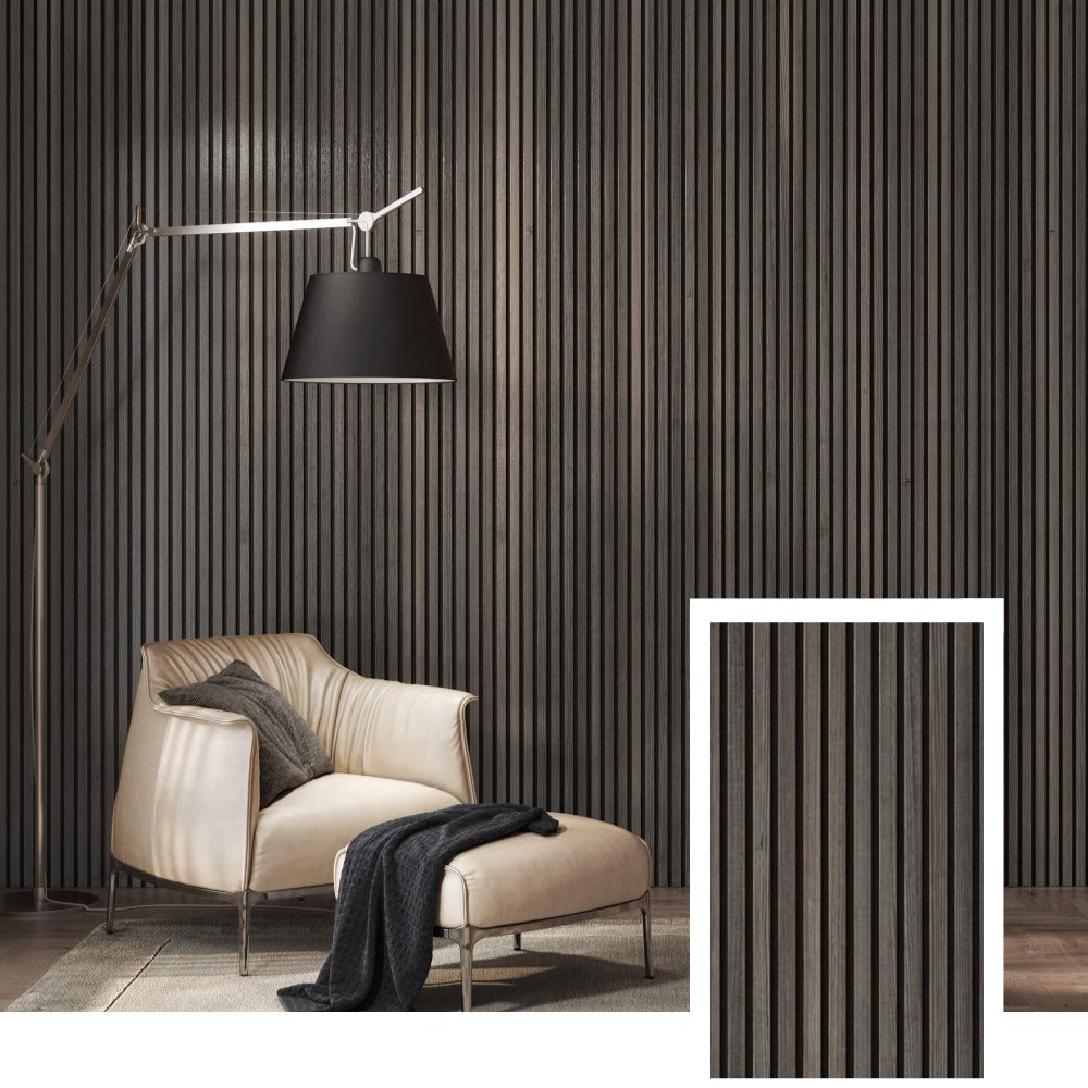 CasaVelle™ Professional Acoustic Slat Panel — Natural Oak (2.7 × 1.10 m)